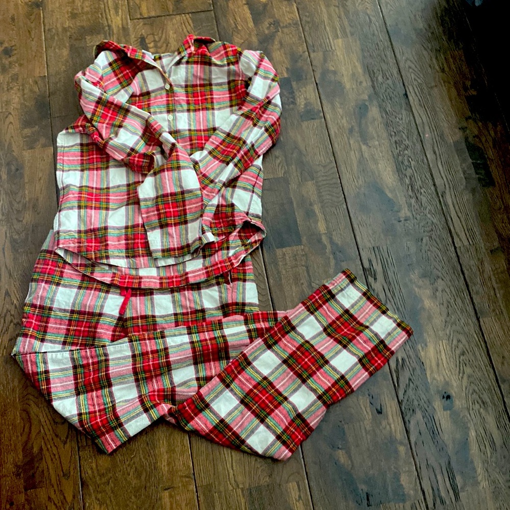 Pajama set plaid